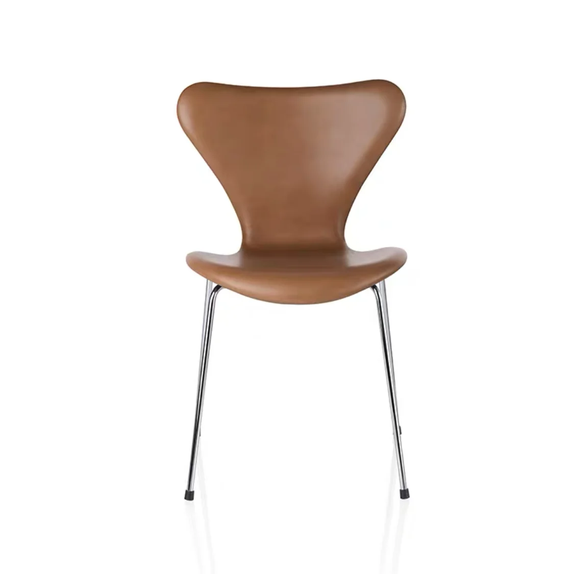High Quality New Metal Legs Marcel Design Leather Cesca Breuer  Dining Side Chair Fishtail Shaped Chair Dining  Leather Cadeira