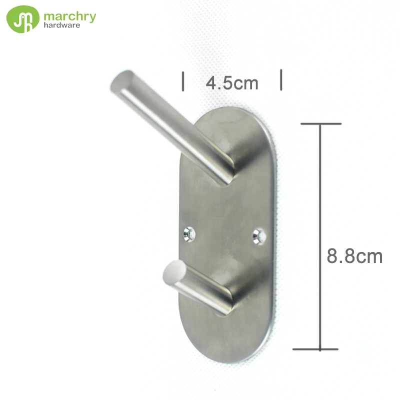 
Best Price Chromed Hooks Towel Hook Wall Adhesive 
