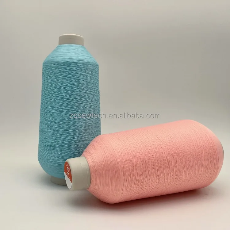 Nylon66 dyed  nylon yarn 70d 2 high stretch elastic nylon sewing thread  recycled nylon yarn