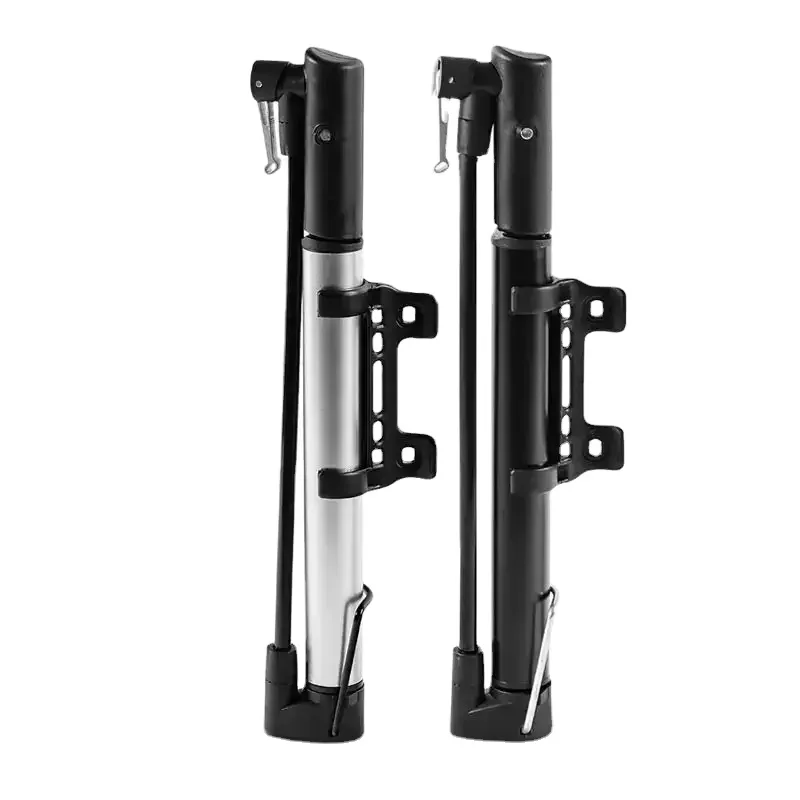 High Quality Handle Hand Pump for Football and Bicycle Air Needle Pump with Hidden Handle Design