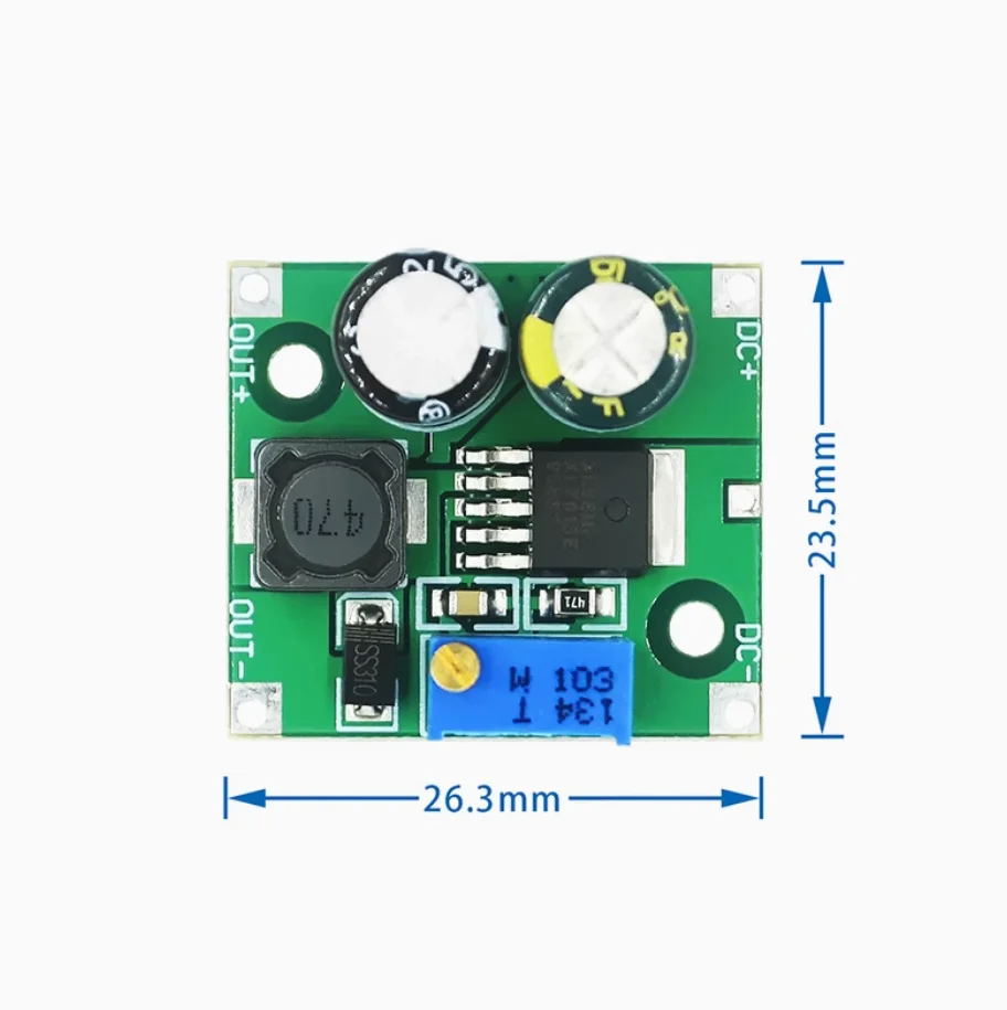 XL7015 DC-DC DC converter step-down module with 5V-80V wide voltage input is better than 7005A