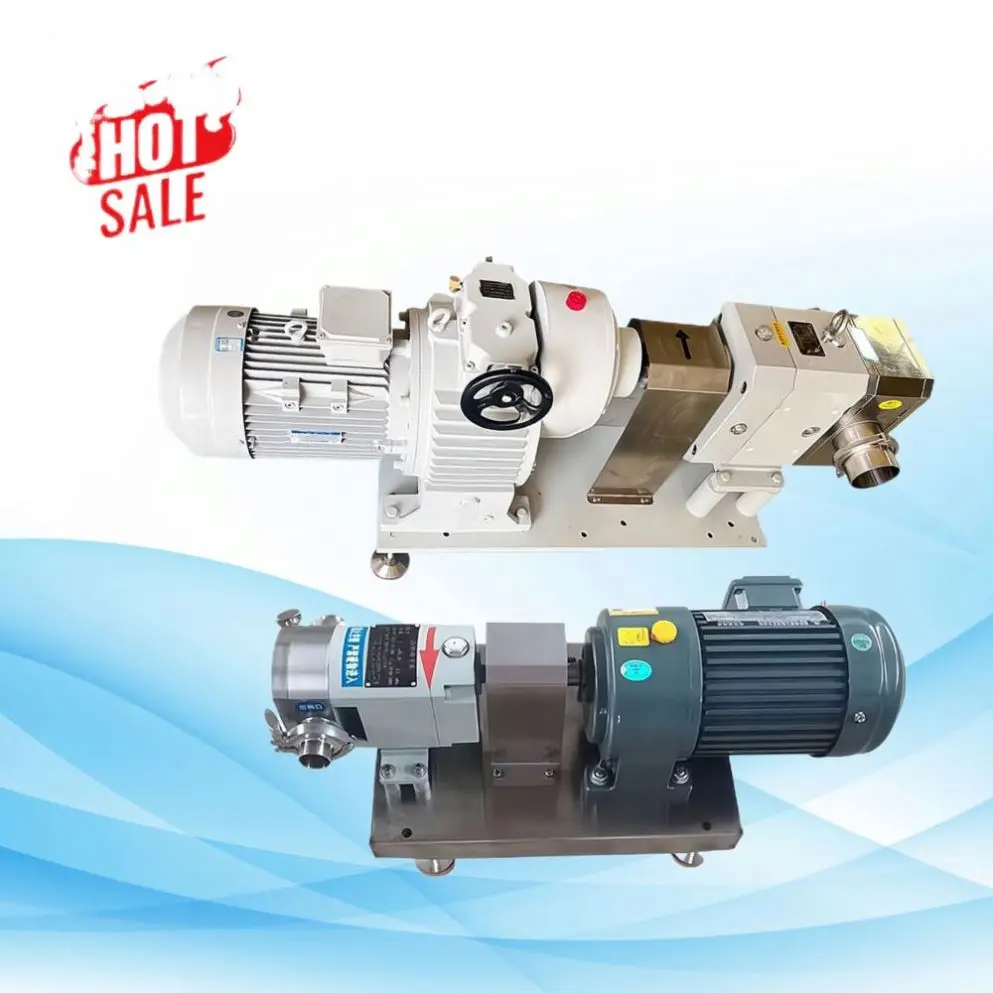 Ace 7.5Kw 316L Tri Clamp Single Stage Emulsifier Horizontal High Shear Mixer Homogenizer Pump