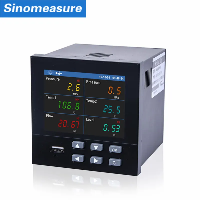 Economic and Reliable temperature data recorder temperature chart recorder paper temperature acquisition recorder