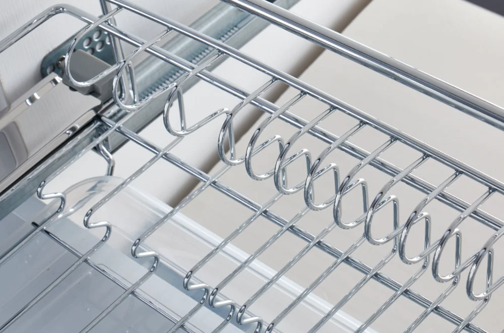 Кухонная корзина с выдвижными ящиками из нержавеющей стали, выдвижная корзина для хранения, подставка для посуды