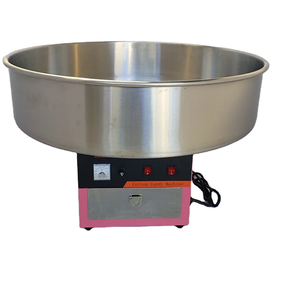 Commercial Electric Sugar Candy Floss Cotton Making Machine 2024 with Stainless Steel Bowl