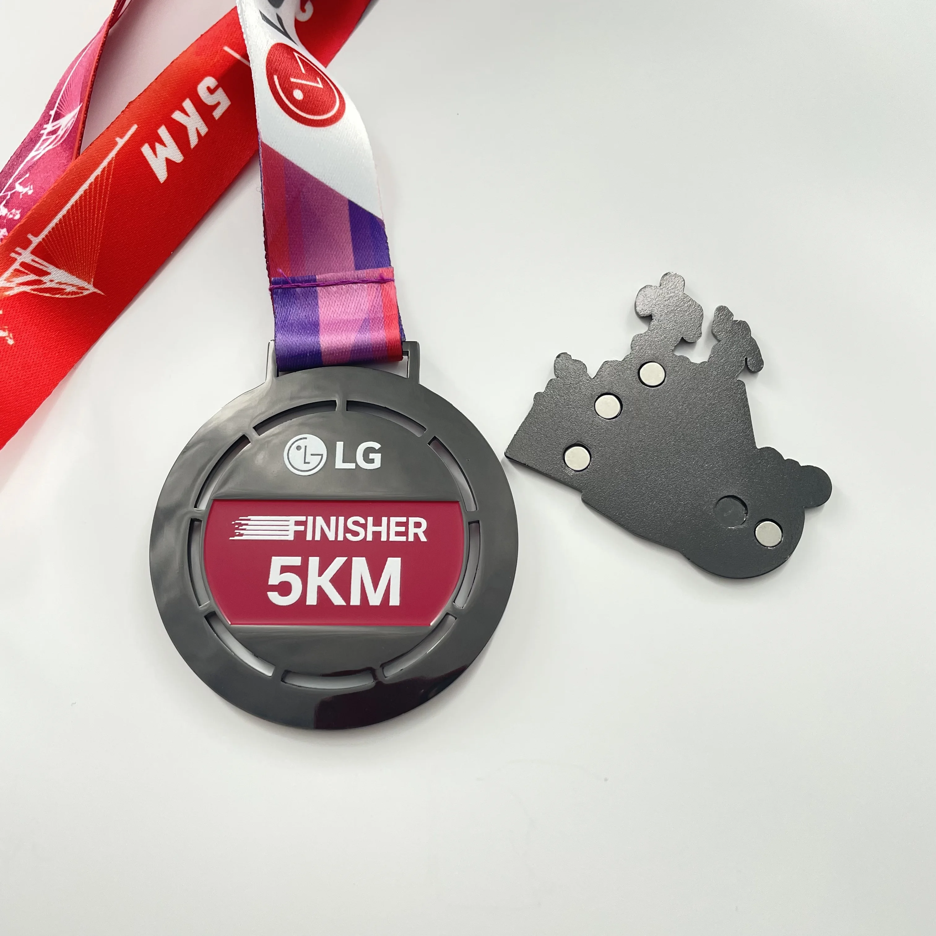 Zinc Alloy 3D Sports Race Award Medals JO-EY-67 5KM 10KM Running Sports Medals