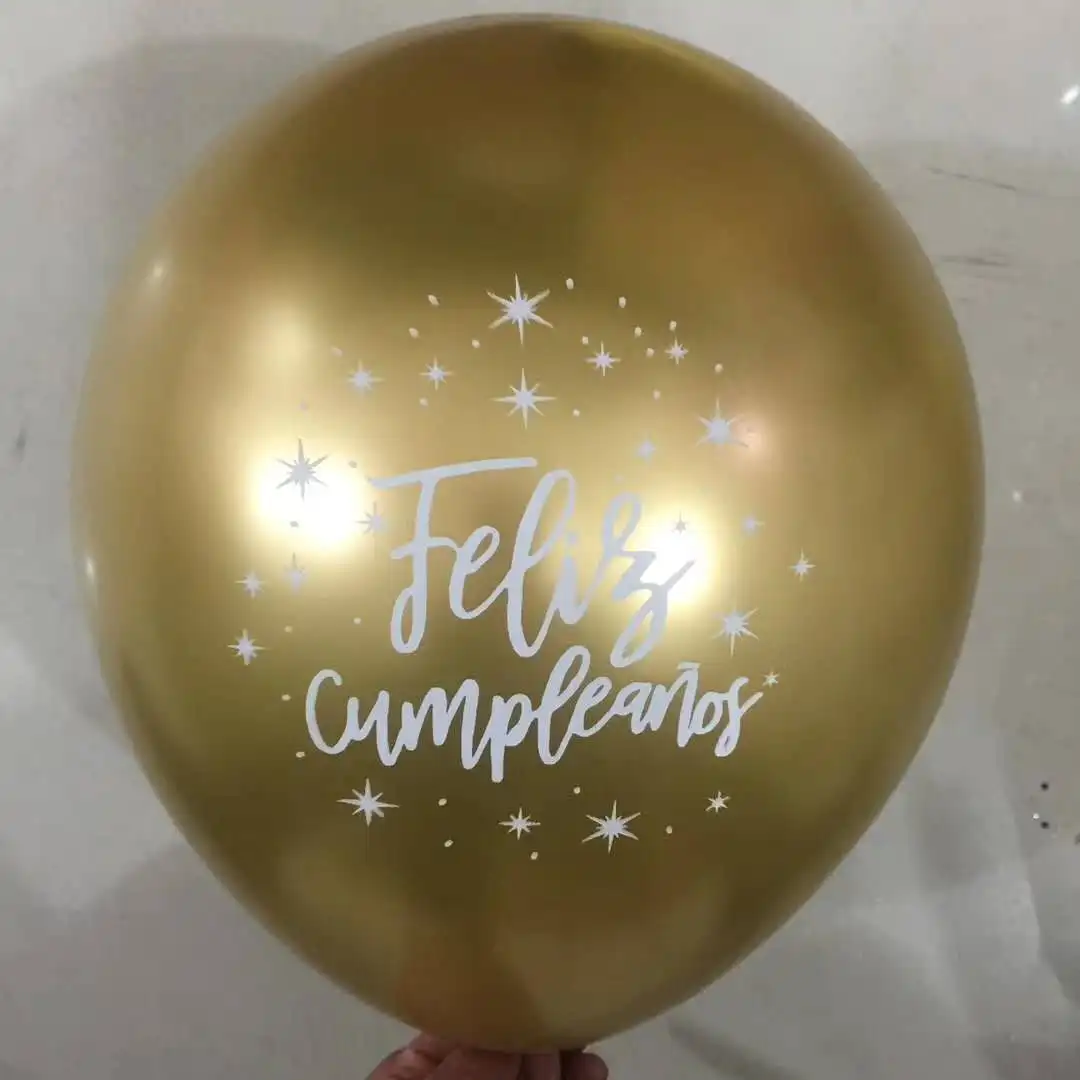 printing chrome balloon