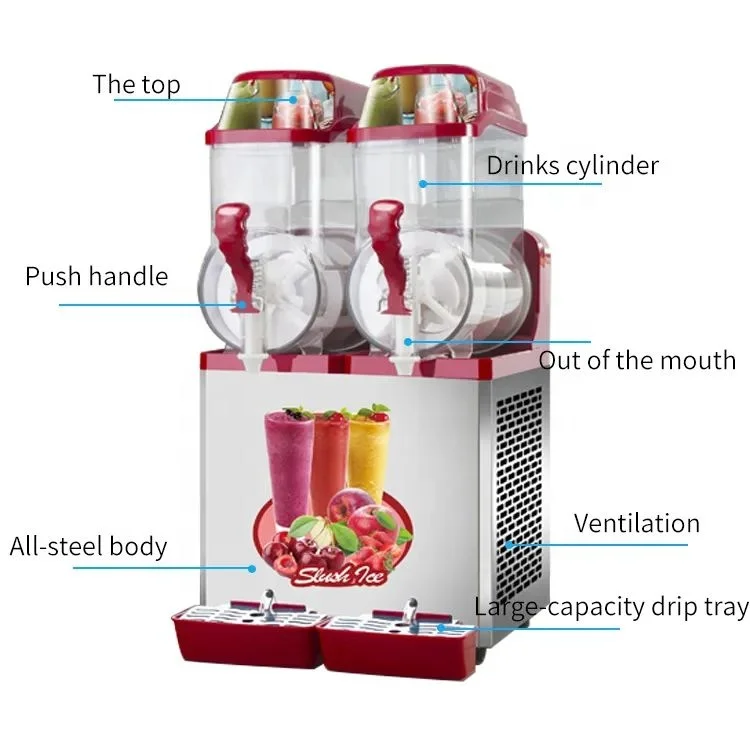 Factory outlet High Quality Slush Machine Margarita Slush Maker 1 Tanks Commercial Slush Machine factory price