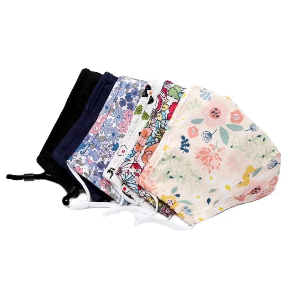 
Recycle and Washable Face Cover With Pm 2.5 Activated Carbon No-woven Fabric Melt Blow Cloth Filter black maskes 