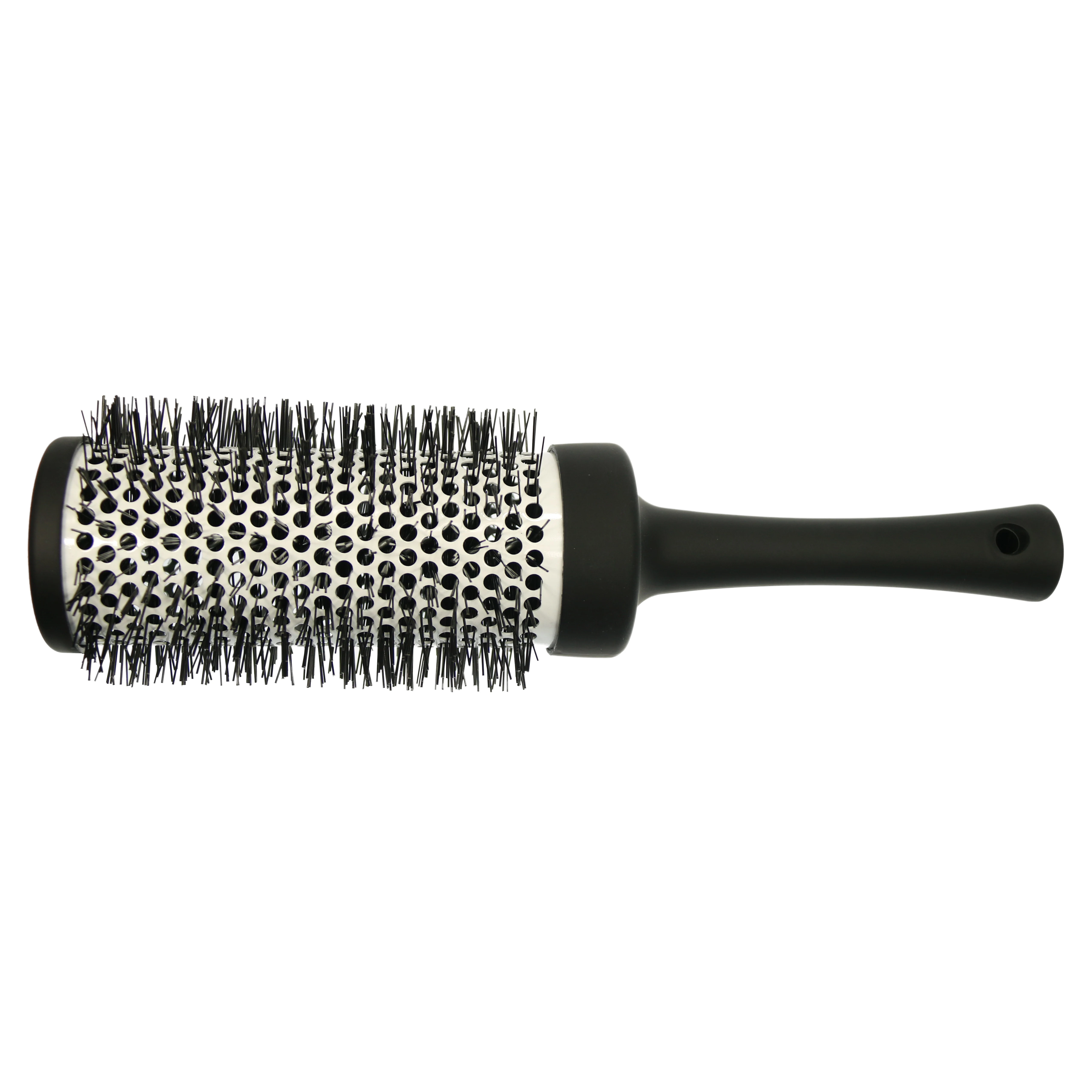 Salon Styling Tools Extra-long Round Barrel Matte Handle Professional aluminum Blow Drying Round Roll Hair Brush