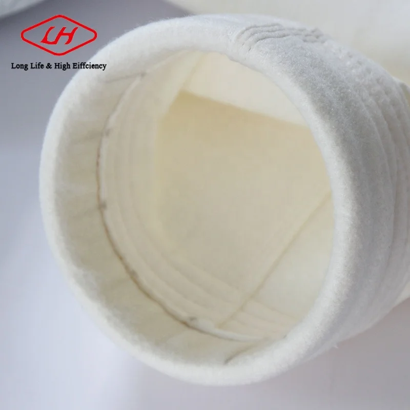 
2019 new products air permeability PTFE filter bag in china factory 