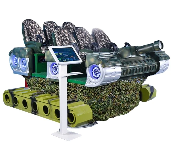 High Profit Classical Electronic 6 Dof 9D Vr Games Tank Simulator Cinema Video Game Machine