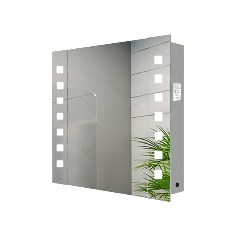 
Dheem Hot Selling Living Room Bathroom Storage Mirror Cabinets with Light 