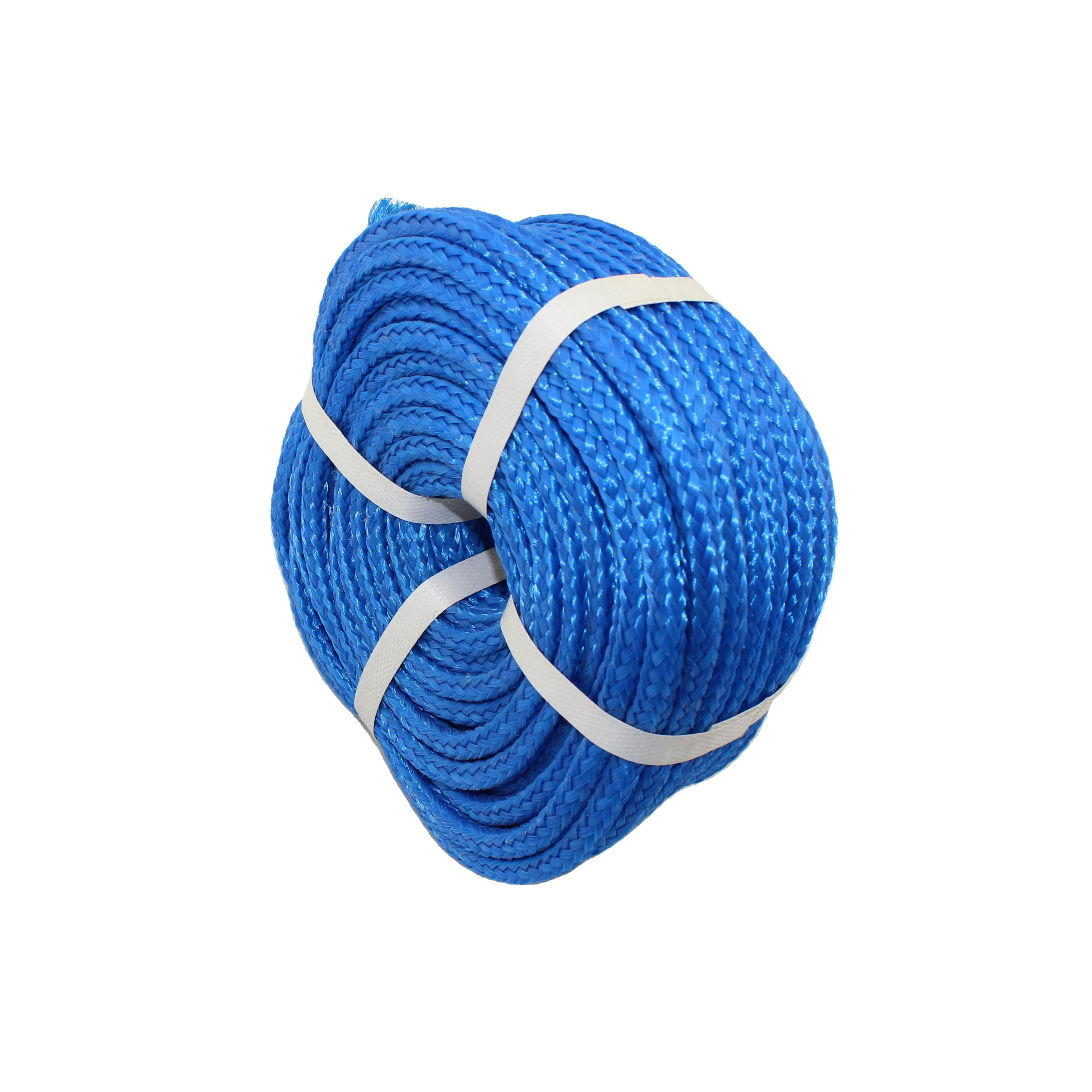 high quality 3 strand HDPE polyethylene polypropylene packing rope pe twine rope