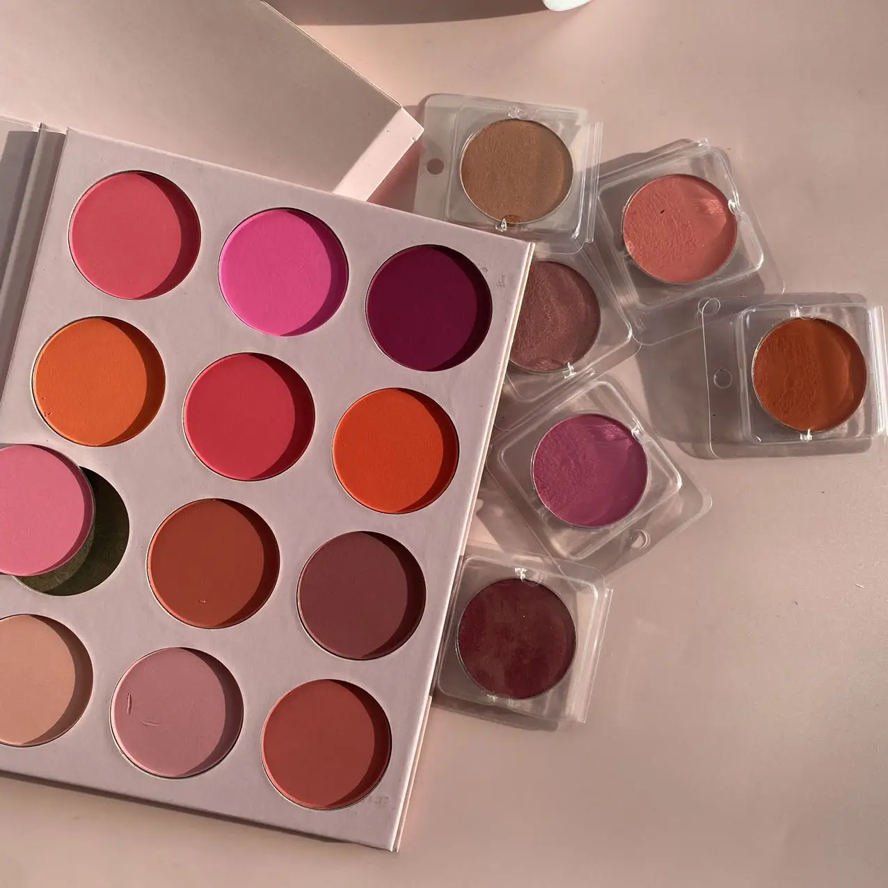12 colors Makeup Contouring Palette Pressed Powder blush palette  Contour Palette Private label