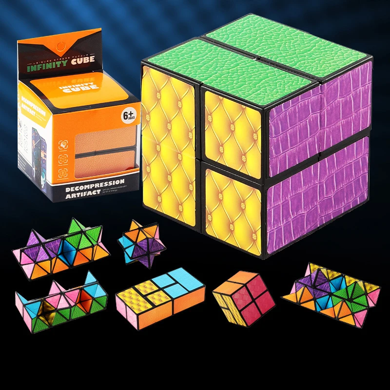 Infinity Flip fidget 3D Magic Cube Stress Relief Toys