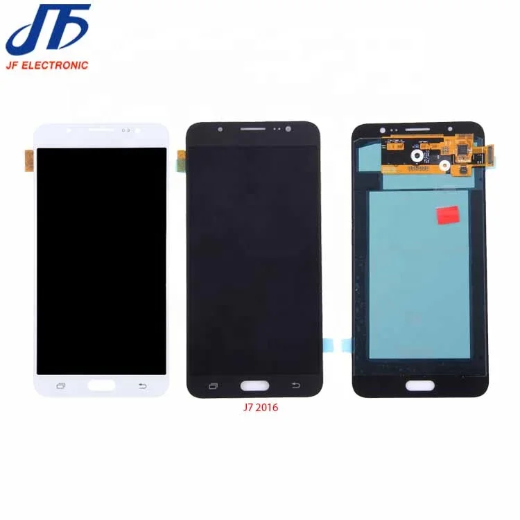 OLED Lcd Pantalla For Samsung Galaxy J7 2016 J710 J710f J710m Screen Display With Touch Digitizer Assembly