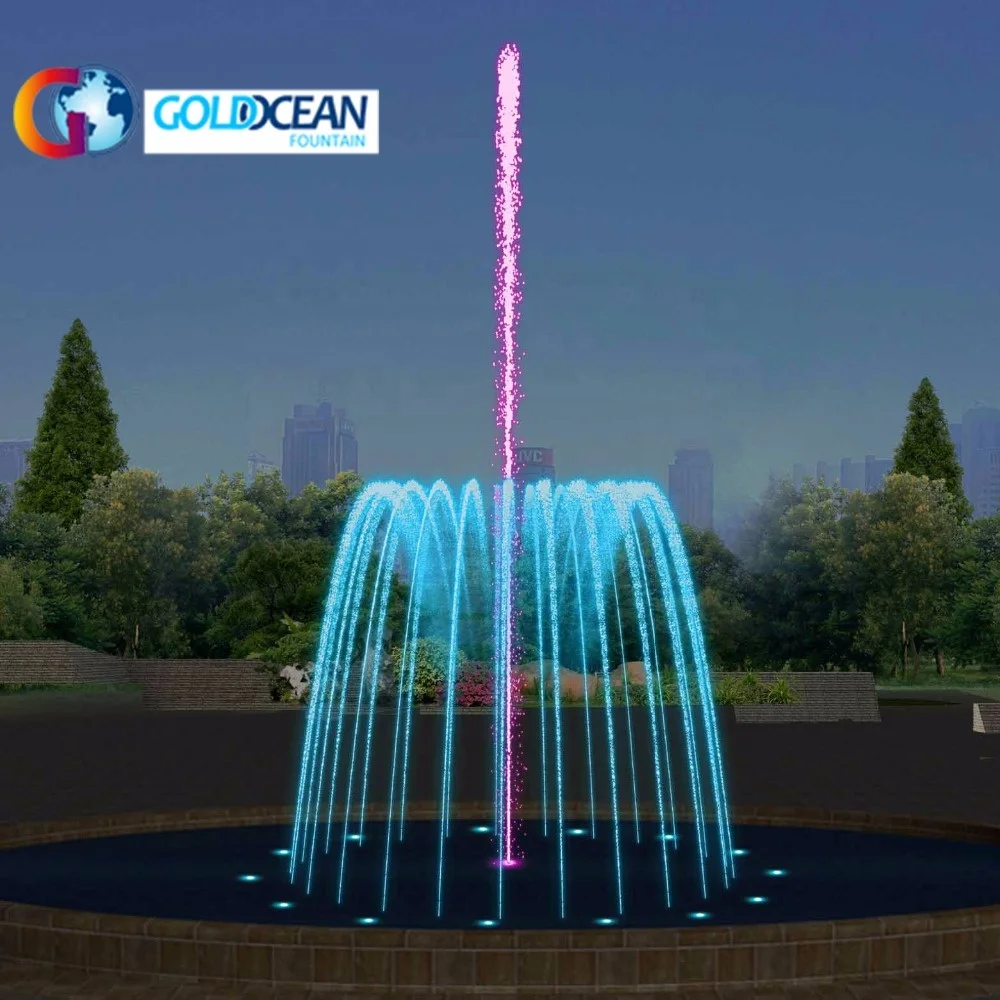 FREE DESIGN Outdoor Musical Dancing Water Feature Fountain