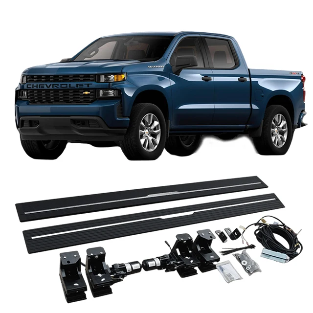 Подножка боковая для Chevrolet Silverado Crew Cab 2015-2018 2019 +