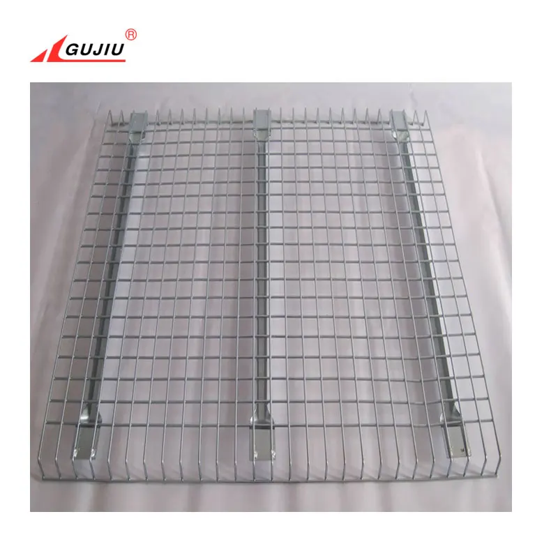 Racking System Iron Pallet U Inverted Suppliers Metal Mesh Square Grid Promotion Wire Decking For Pallet Racks