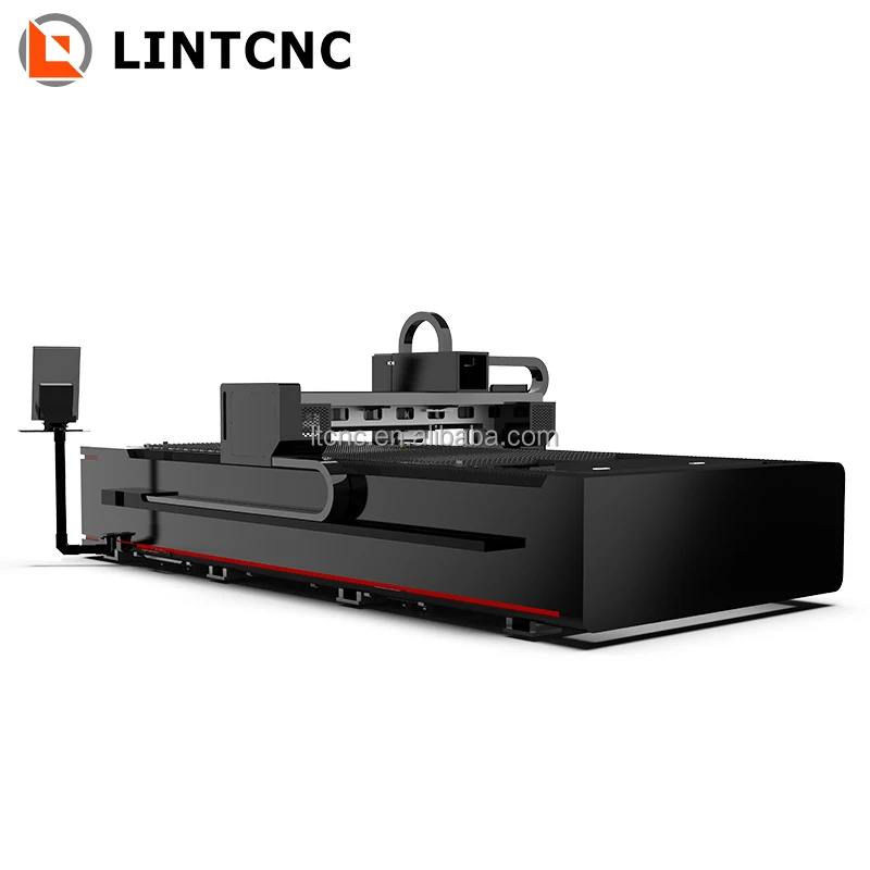 3015 1530 CNC Laser Metal Cutting Machine with Pipe Round CNC Plate and Tube 1000W 2000W Fiber Laser Cutting Machine