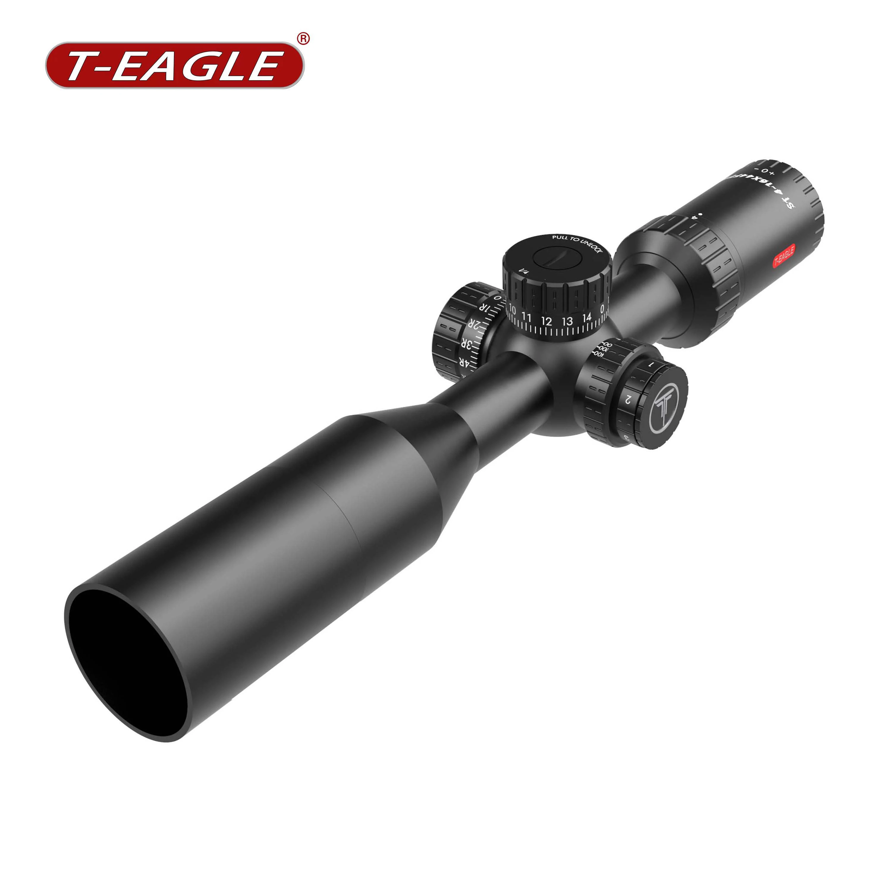 T-EAGLE STS 4-16X44 SF FFP IR высококачественный охотничий прицел высококонечный оптический с осветительными прицелами и аксессуарами
