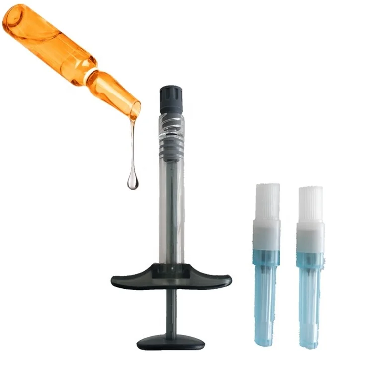 PC syringe high transparent beauty syringes for fillers