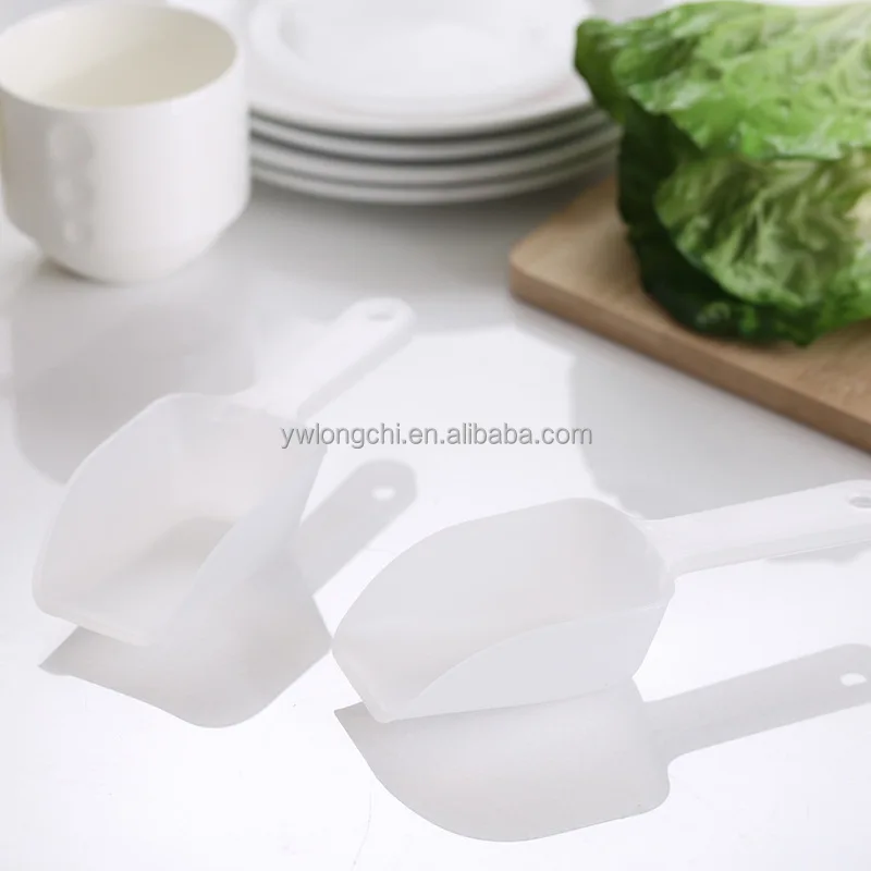 2022 New Coming Kitchen Accessories Plastic Kitchen Utensil Multi- Use Transparent Shovel for Ice/ Food/ Pets