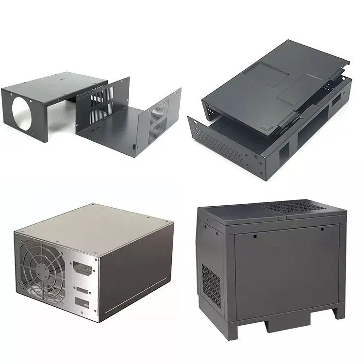Custom Stamping Bending Welding Assembling Service Aluminum enclosure chassis sheet metal fabrication