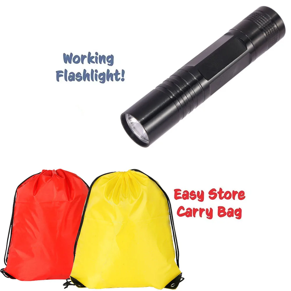 Kids Outdoor Explorer Kit with Backyard Safari HAT for Nature,Zoo Keeper,Park Ranger,Paleontology, Bug Catching,Camping,Hiking