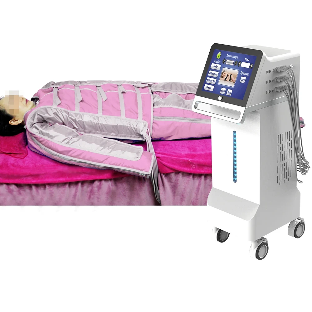 pressotherapy  lymphatic drainage machine 3 in 1 equipment trouser lymph drainage massage machine