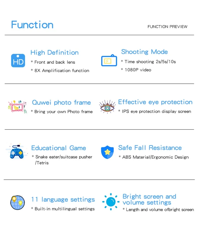 Lower Price HD 1080P Video Camera for Kids Children Selfie Camera Kids Gift Smart Digital Camera Kids Toy.jpg