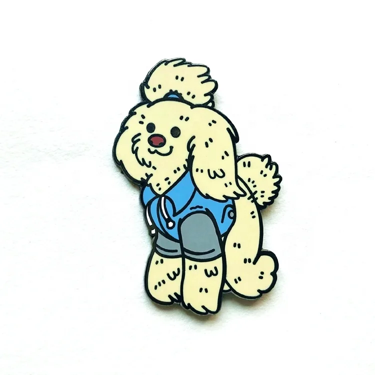 Жесткие эмалированные булавки для лацканов от поставщиков, индивидуальный дизайн, красивые булавки в виде животных, подарки