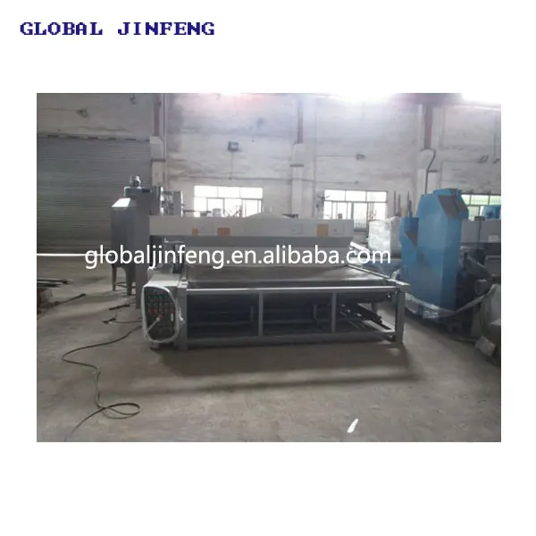 JFDS-1300 automatic horizontal new glass sandblasting machine for flat sheet glass