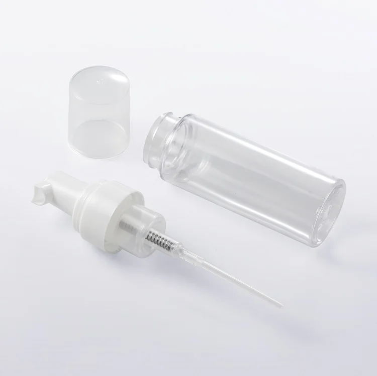 Custom 40ml 50ml 80ml Small 28mm Eco Friendly Hand White Foam Pump with  Bottle