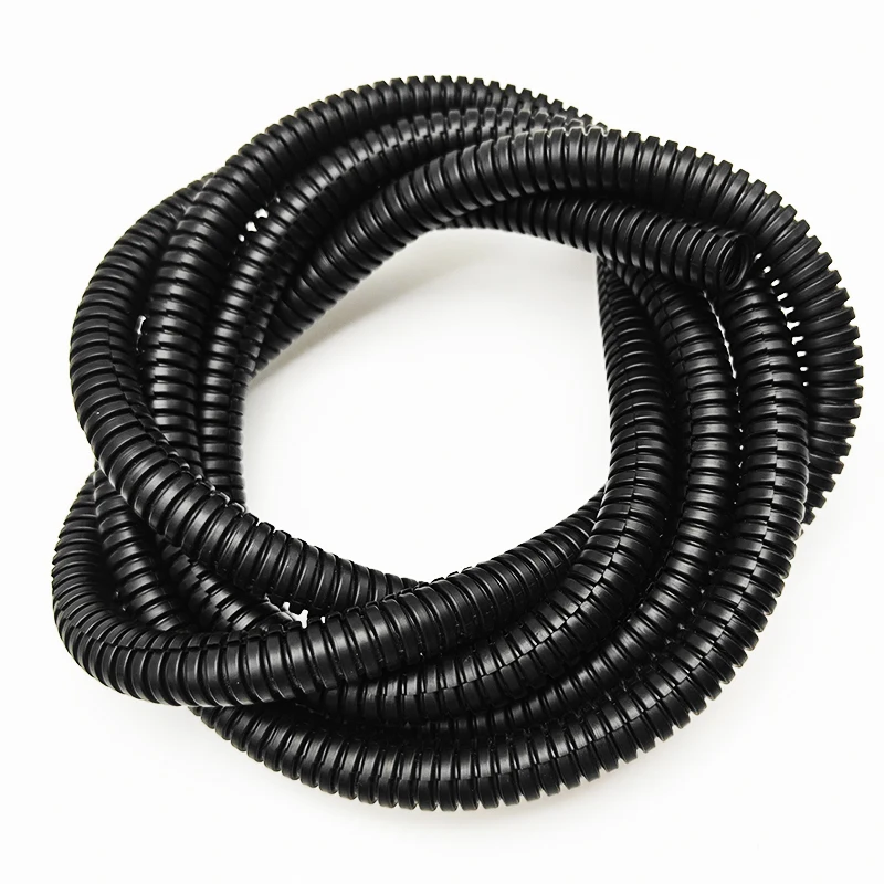 free sample corrugated conduit protective sleeve supplier  hose plastic pe bellows wire and cable protection sleeve