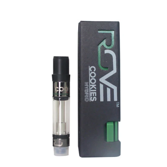 Новейший черный картридж Rove с 11 различными упаковочными коробками, пустой картридж для вейпа CBD