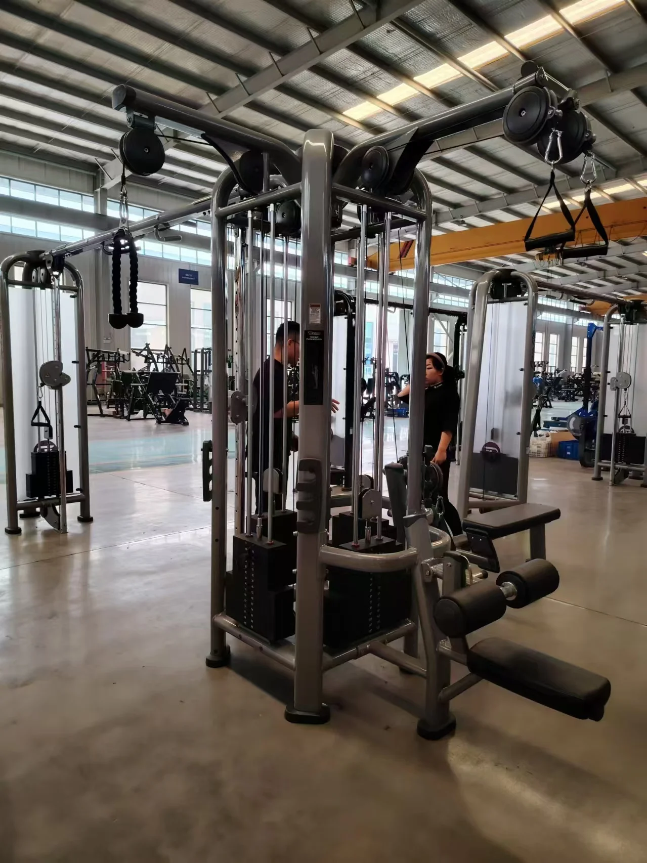 MOQ 1 Acceptable Exercise Multi Trainer Gym Equipment ROSEN FITNESS Mquinas De Gimnasio Multi-jungle 8 Station