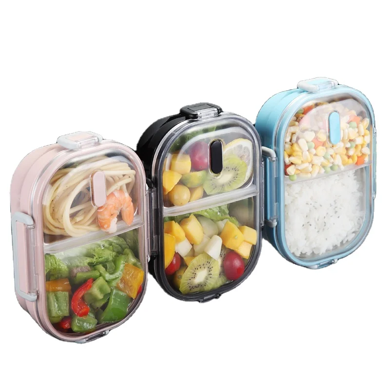 Best Selling Product Portable Food Container Storage Box Student Bento Lunch Box Stainless Steel with Compartment