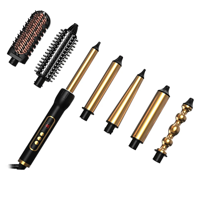 5 in 1Automatic Cordless Hair Curler Rotating Rollers Hair Care and Styling Appliances Portable Wireless Auto Hair Curling Irons