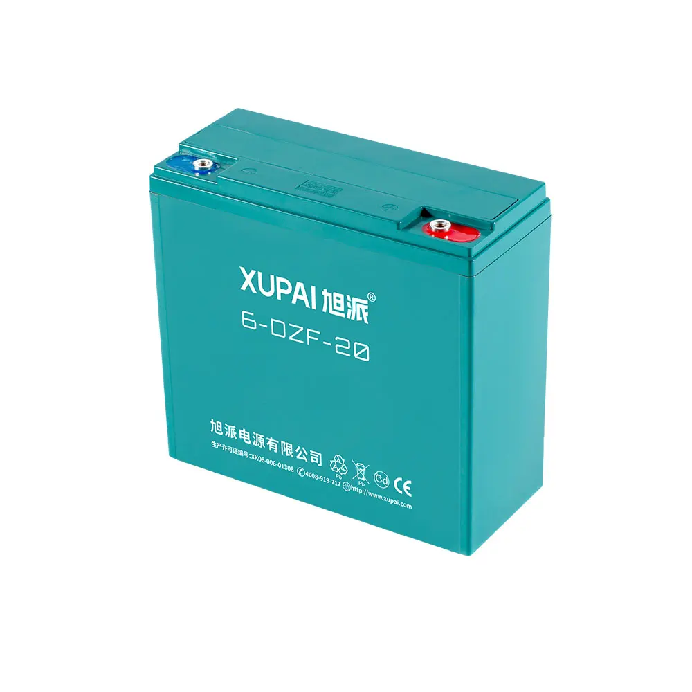 12V 20AH Lead Acid power battery 6-DZF-20 for e-scooter XUPAI brand