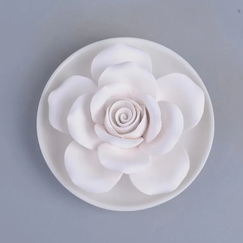 Small Mini Room Bathroom Decorative Aromatherapy Essential Oil Diffuser Lavender Scented Flower Diffuser Desk Decorative Purpose