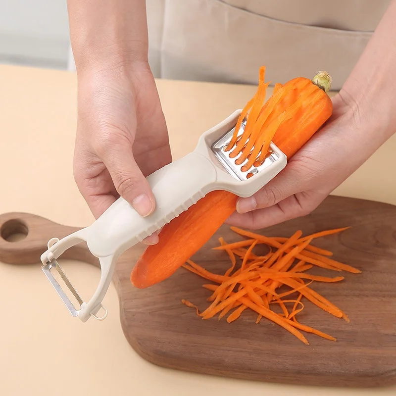 4 In 1 Multi functional Vegetable Cutter Manual Fruit & Vegetable Tools Potato Peeler  Grater Cutter