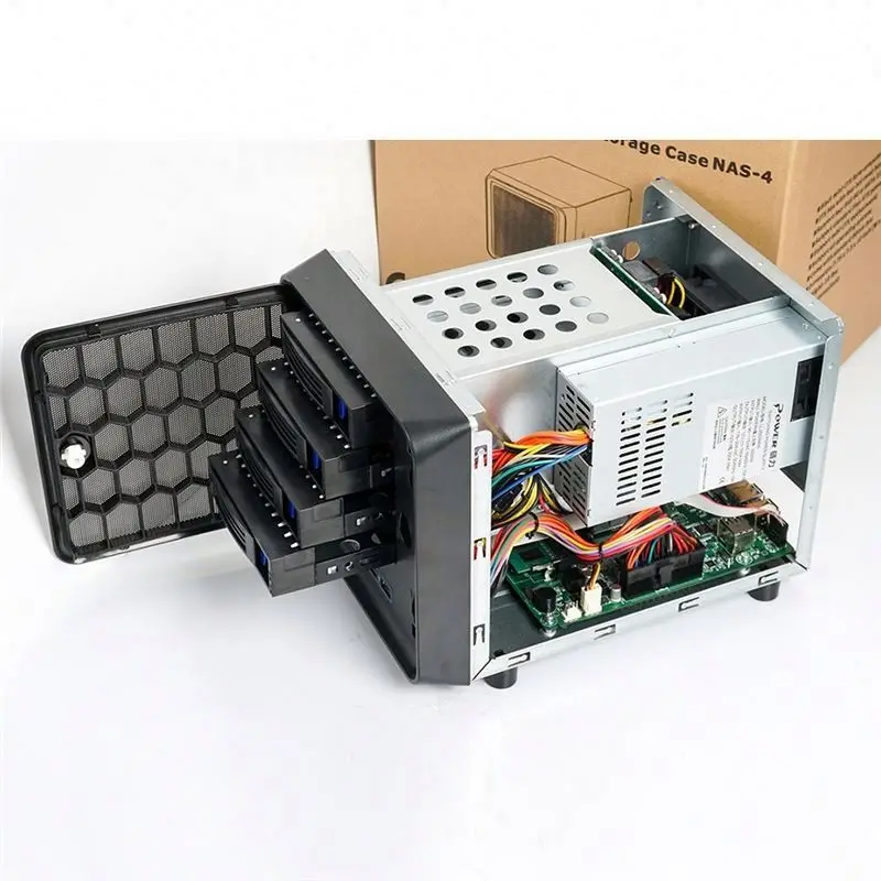 Dekair NAS Server Mini itx nas case 4/6bays server SSD hard disk chassis hot swap storage server