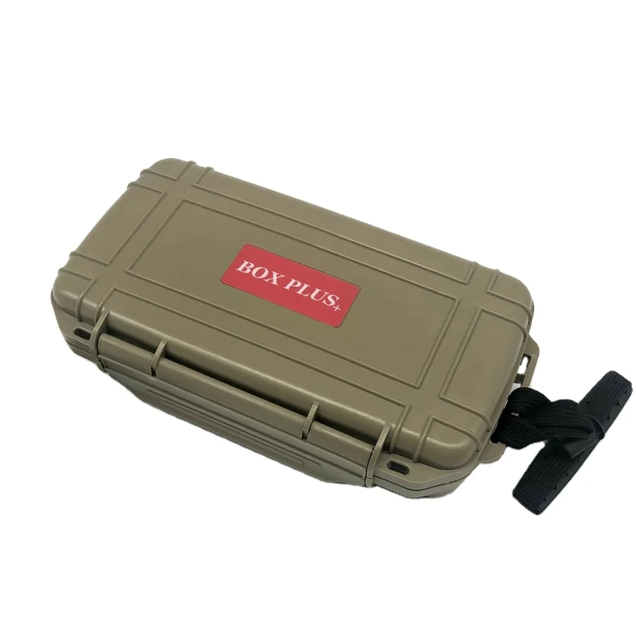 Hard Case Plastic Box Waterproof Cigar Storage accessory Humidor Case Cigar Cutter Cigar Travel Case with Custom Foam