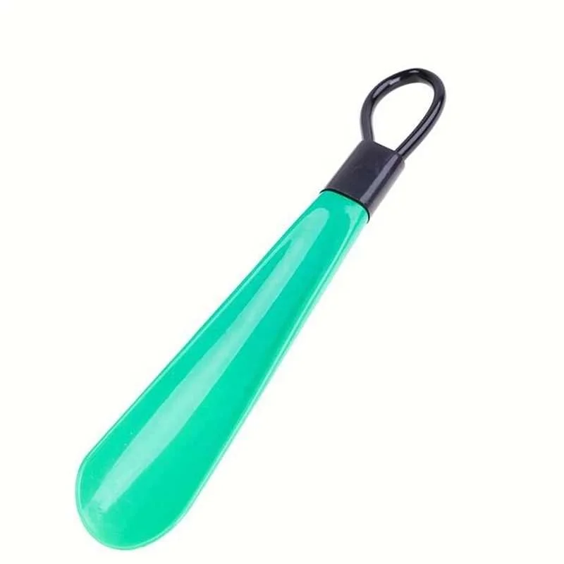 Professional Horn Shoehorn Shoe Spoon Artifact Plastic Pregnant Women the Aged Lifter Aid Slip