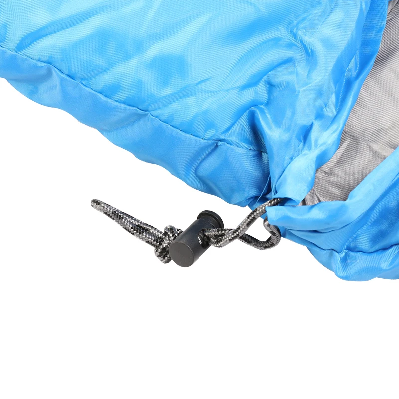 hollow fiber warm mummy sleeping bag for camping