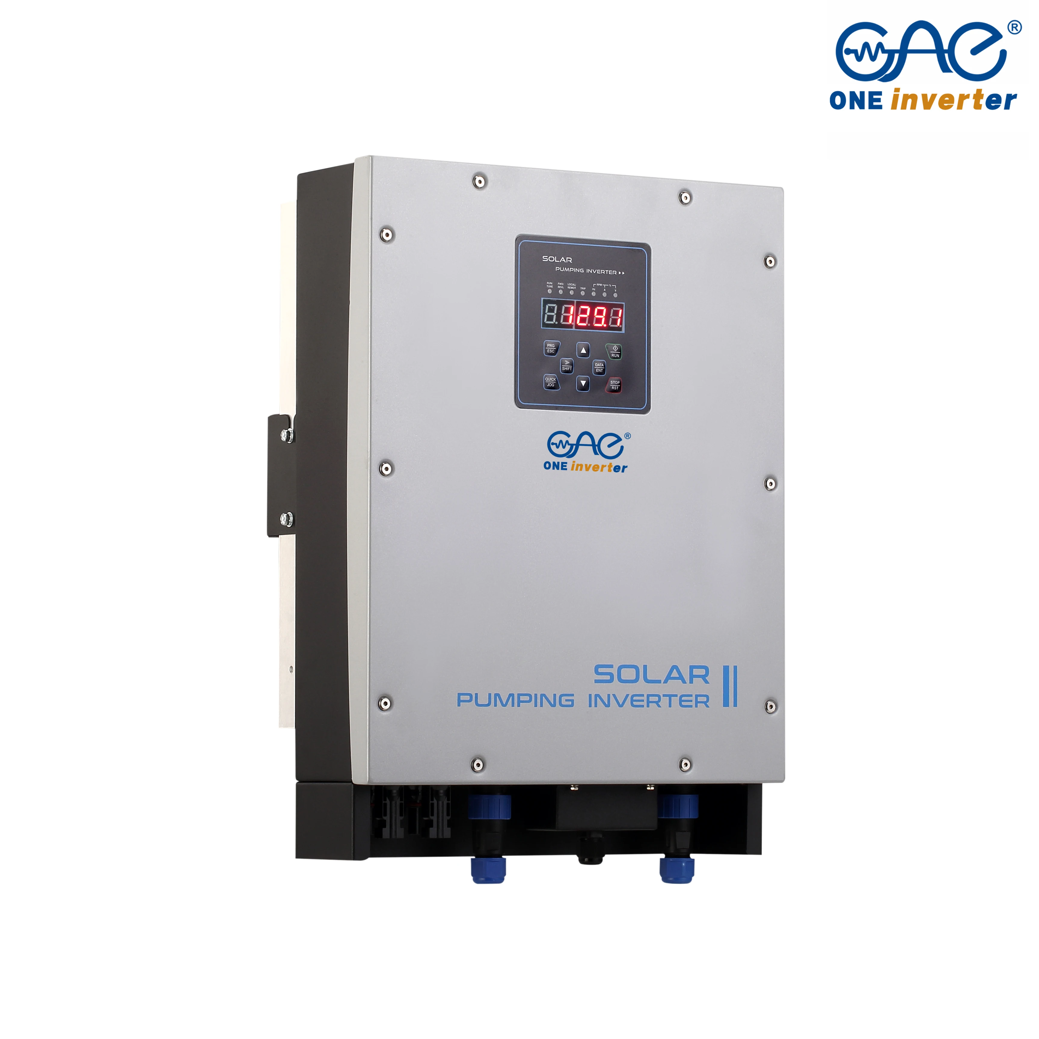 Заводская поставка 2.2kw IP65 водонепроницаемый водяной насос инвертор 1PH 3PH для системы полива