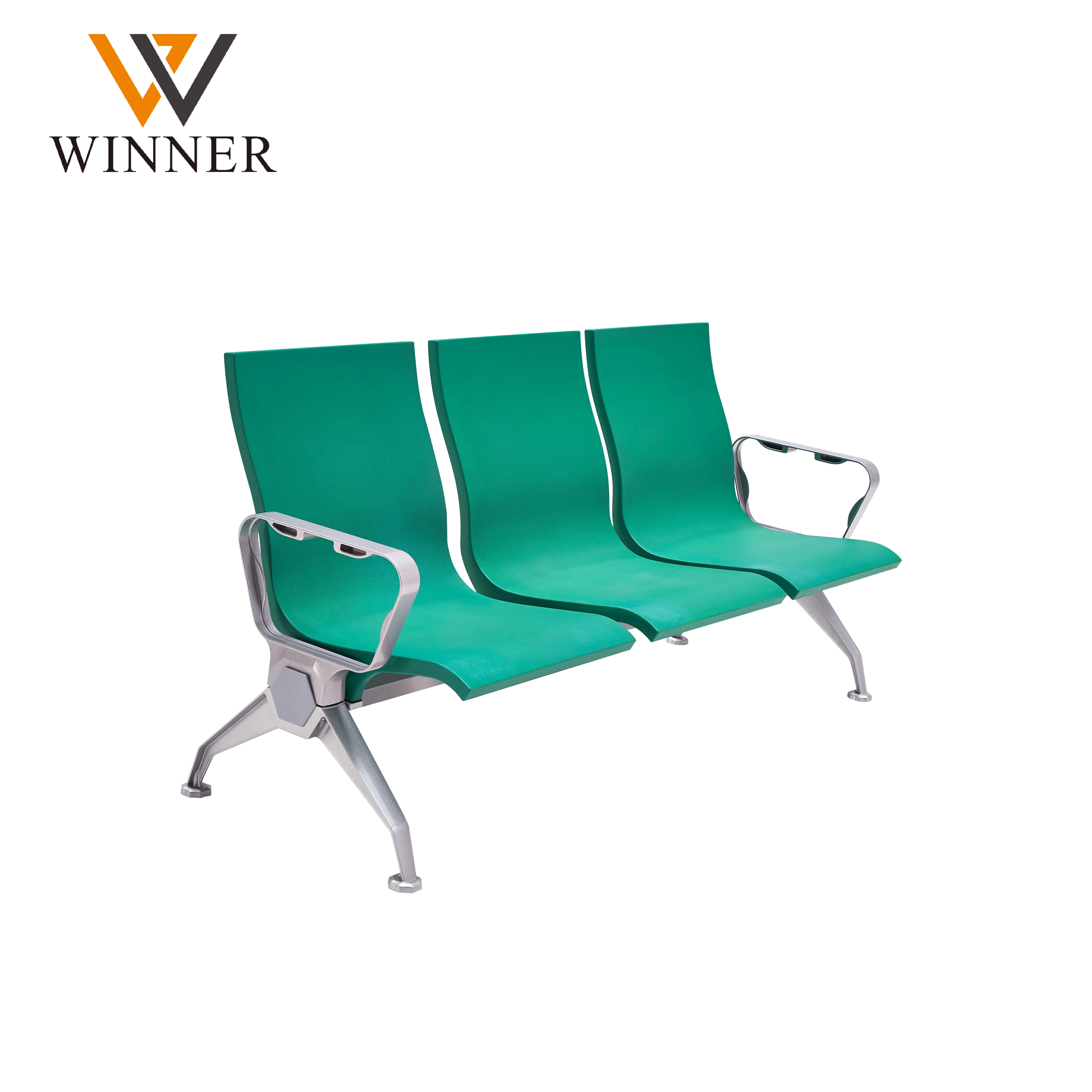 PU Hospital Waiting Area Chair Public Seating Airport Lounge Bench Reception Airport Chair