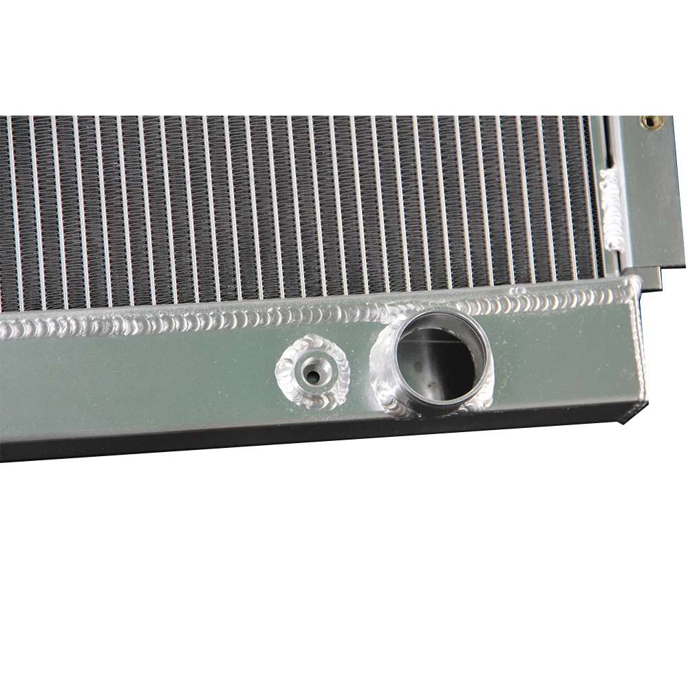 2 Row Aluminum Radiator For 79-89 D100 79-91 Dodge D150 W150 D200 V8 5.9L